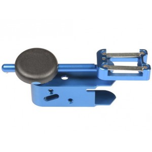 Кобура IPSC adjustable aluminium skeleton of Race Master gun holster SHS Blue (без вставки) I002-BL